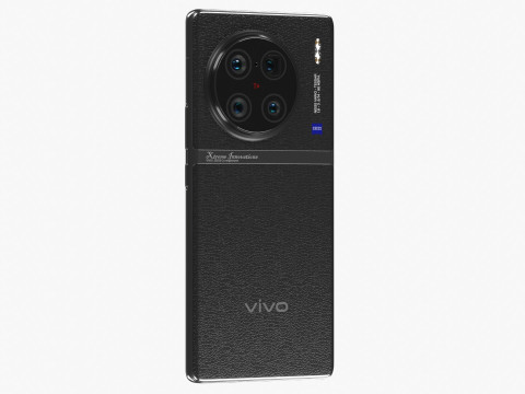 Vivo X90 Pro Plus Black Modelo 3D