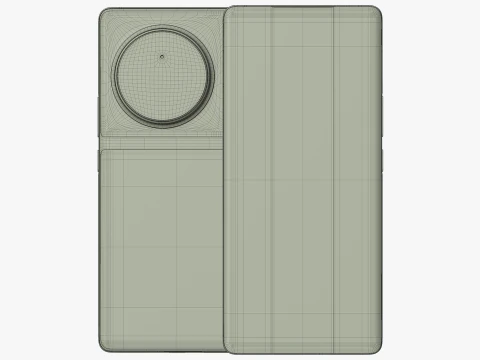 Vivo X90 Pro Plus Black 3D Model