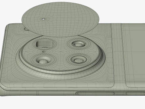 Vivo X90 Pro Plus Black 3D Model