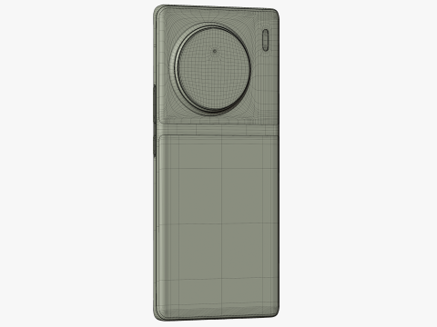 Vivo X90 Pro Plus Black Modelo 3D