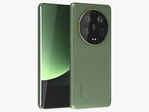 Xiaomi Mi 13 Ultra Verde Modelo 3D