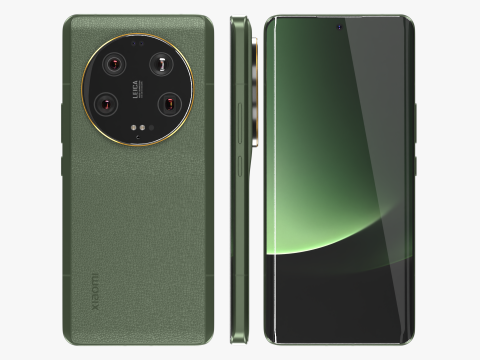 Xiaomi Mi 13 Ultra Green 3D Model