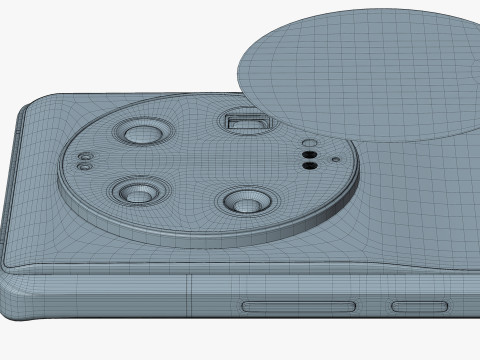 Xiaomi Mi 13 Ultra Green 3D Model