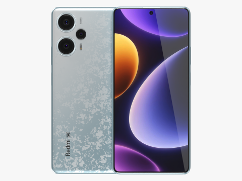 Xiaomi Redmi Note 12 Turbo White Modèle 3D