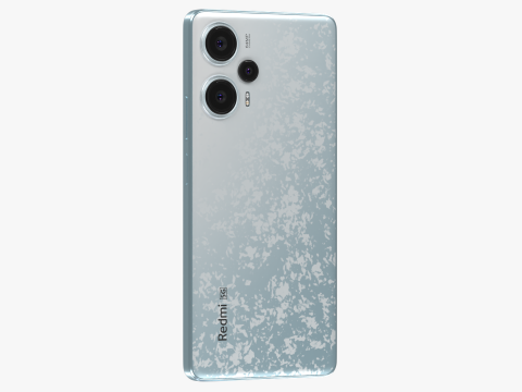 Xiaomi Redmi Note 12 Turbo White Modèle 3D