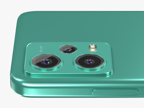 Xiaomi Redmi Note 12 Frosted Green 3D Модель