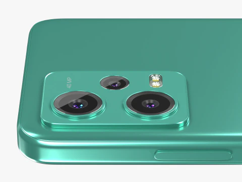 Xiaomi Redmi Note 12 Frosted Green 3D Model