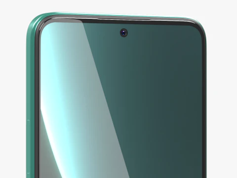 Xiaomi Redmi Note 12 Frosted Green 3D Model