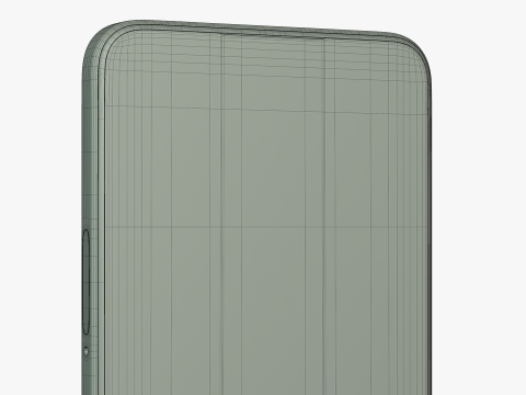 Xiaomi Redmi Note 12 Frosted Green 3D Модель