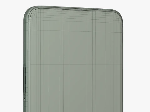 Xiaomi Redmi Note 12 Frosted Green 3D Model