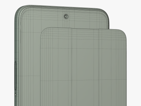 Xiaomi Redmi Note 12 Frosted Green 3D Модель