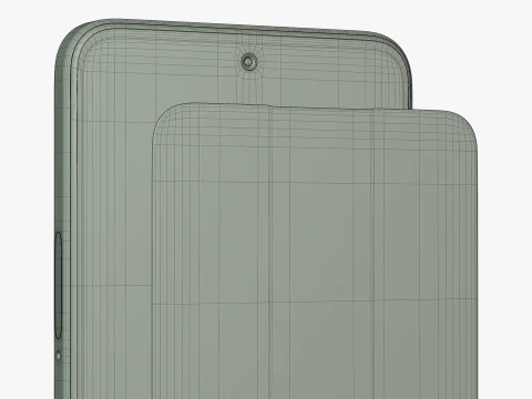 Xiaomi Redmi Note 12 Frosted Green 3D Model