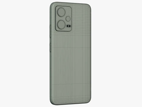 Xiaomi Redmi Note 12 Frosted Green 3D Model