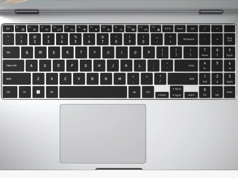 Samsung Galaxy Book 4 360 Silver 3D Model