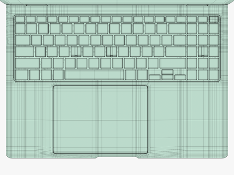 Samsung Galaxy Book 4 Pro 360 Gray 3Dモデル