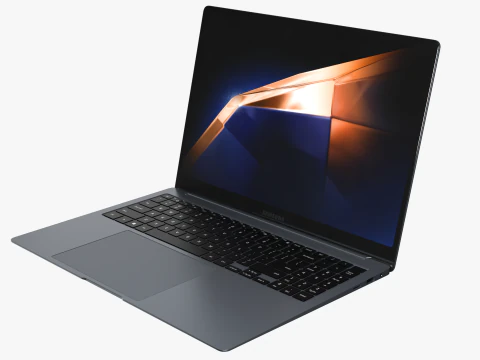Samsung Galaxy Book 4 Pro Gray 3D Model