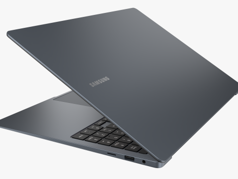Samsung Galaxy Book 4 Pro Gray 3D-Modell