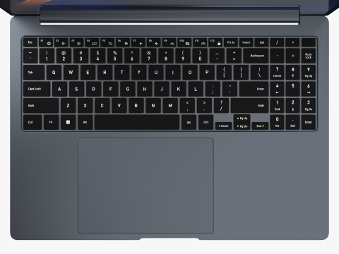 Samsung Galaxy Book 4 Pro Gray 3D-Modell