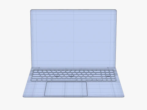 Samsung Galaxy Book 4 Pro Gray 3D Model