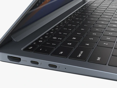 Samsung Galaxy Book 4 Ultra Gray 3D Model