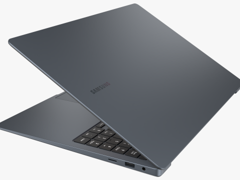 Samsung Galaxy Book 4 Ultra Gray 3D मॉडल