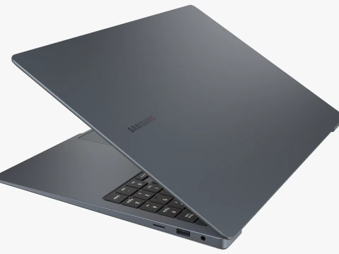 Samsung Galaxy Book 4 Ultra Gray 3D Model