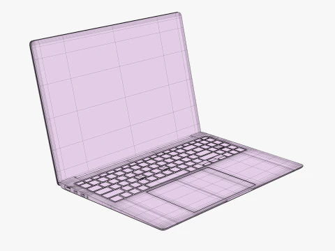 Samsung Galaxy Book 4 Ultra Gray 3D Model