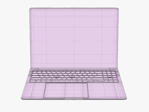 Samsung Galaxy Book 4 Ultra Gray 3D मॉडल