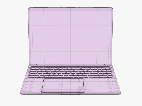 Samsung Galaxy Book 4 Ultra Gray 3D Model