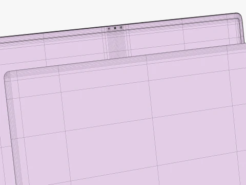 Samsung Galaxy Book 4 Ultra Gray 3D Model
