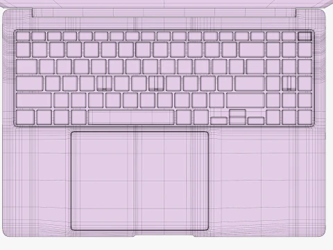 Samsung Galaxy Book 4 Ultra Gray 3D Model
