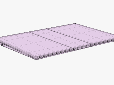 Samsung Galaxy Book 4 Ultra Gray 3D मॉडल