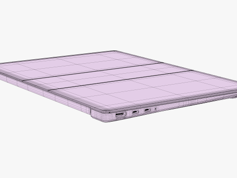 Samsung Galaxy Book 4 Ultra Gray 3D मॉडल