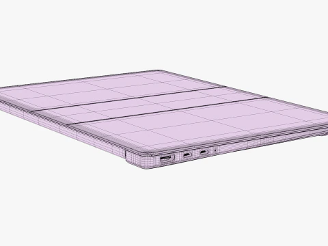 Samsung Galaxy Book 4 Ultra Gray 3D Model