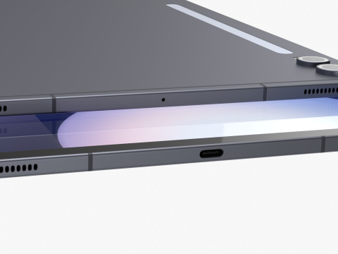 Samsung Galaxy Tab S10 Plus Gray Model 3D