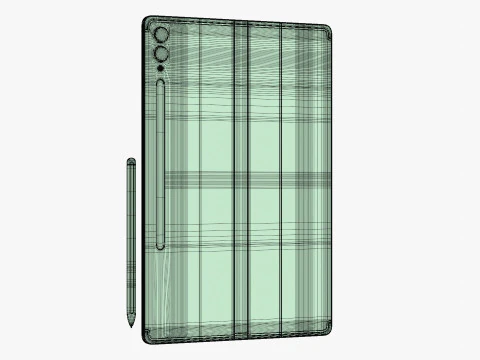 Samsung Galaxy Tab S10 Plus Gray 3D Model