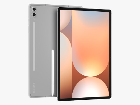 Samsung Galaxy Tab S10 Plus Silver Modelo 3D