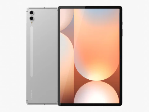 Samsung Galaxy Tab S10 Plus Silver 3D Model
