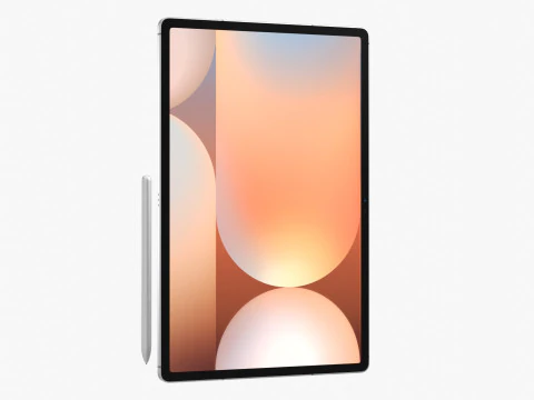 Samsung Galaxy Tab S10 Plus Silver 3D Model