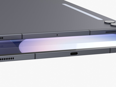 Samsung Galaxy Tab S10 Ultra Gray Model 3D