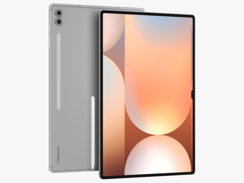 Samsung Galaxy Tab S10 Ultra Silver Modelo 3D