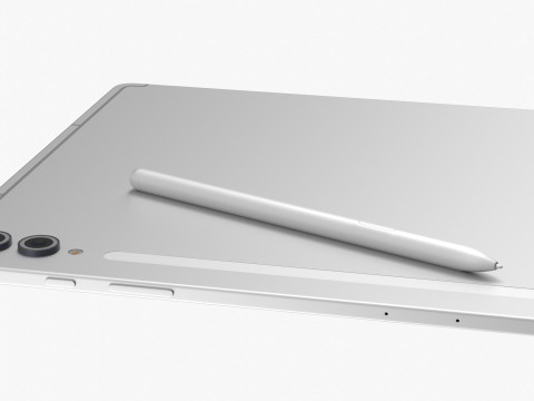 Samsung Galaxy Tab S10 Ultra Silver 3D मॉडल