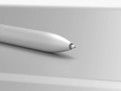 सैमसंग गैलेक्सी टैब S10 अल्ट्रा सिल्वर 3D मॉडल