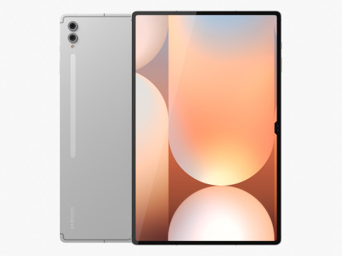 Samsung Galaxy Tab S10 Ultra Silver 3D मॉडल