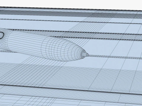 सैमसंग गैलेक्सी टैब S10 अल्ट्रा सिल्वर 3D मॉडल