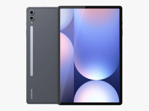 सैमसंग गैलेक्सी टैब S10 प्लस और अल्ट्रा ग्रे 3D मॉडल