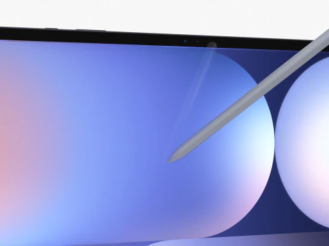 सैमसंग गैलेक्सी टैब S10 प्लस और अल्ट्रा ग्रे 3D मॉडल