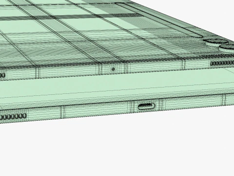 सैमसंग गैलेक्सी टैब S10 प्लस और अल्ट्रा ग्रे 3D मॉडल