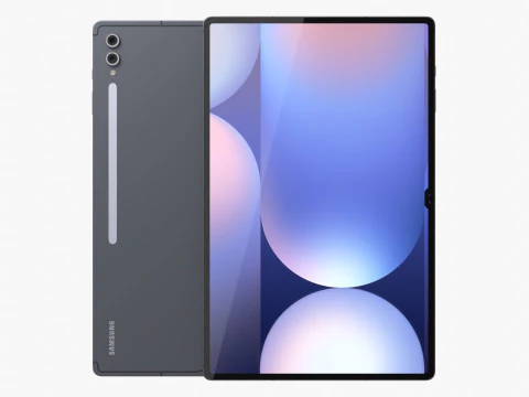 सैमसंग गैलेक्सी टैब S10 प्लस और अल्ट्रा ग्रे 3D मॉडल