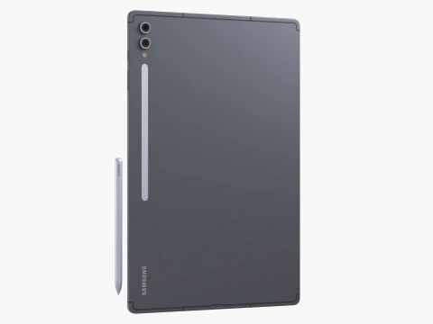 सैमसंग गैलेक्सी टैब S10 प्लस और अल्ट्रा ग्रे 3D मॉडल